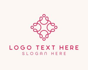 Events Organizer - People Community Volunteer logo design