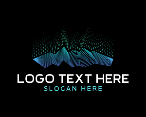 Technology - Wave Equalizer Technology logo design