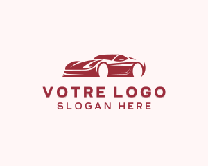 Driving - Racing Car Motorsport logo design
