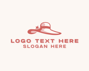 Hat - Beach Hat Accessory logo design