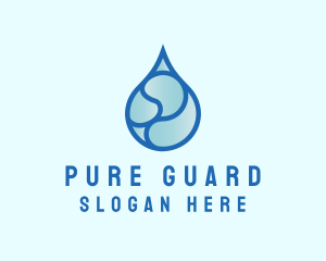  Water Sanitation Cleaning logo design