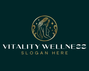 Sexy Woman Wellness logo design