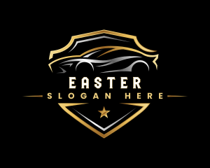 Deluxe - Deluxe Automobile Sedan logo design