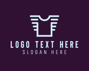 Laundromat - Plain Shirt Clothing logo design