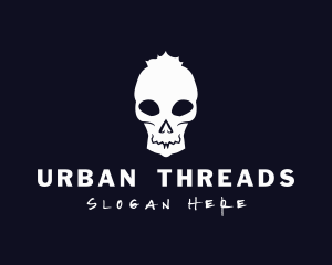 Streetwear - Skull Punk Streetwear logo design