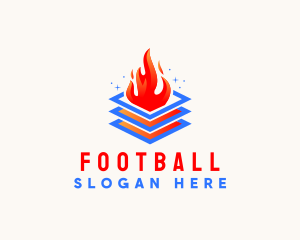 Industrial - Industrial Fire Heating logo design