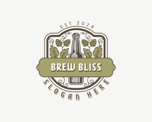 Beer Bottle Pub logo design