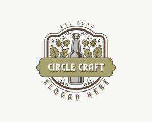 Beer Bottle Pub logo design