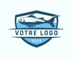 Aquatic Fish Market  Logo
