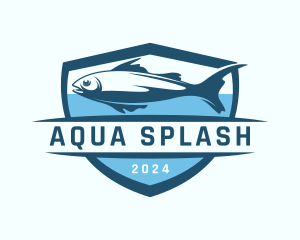 Aquatic Fish Market  logo design