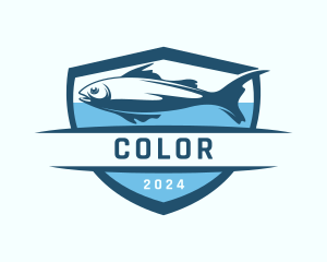 Fisherman - Aquatic Fish Market logo design