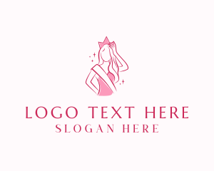 Pretty - Beauty Queen Styling logo design
