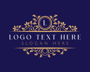 Elegant - Floral Feminine Event Wedding logo design