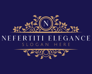 Floral Feminine Event Wedding logo design