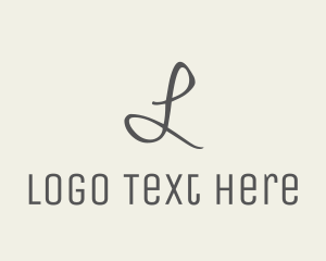 Text - Feminine Handwritten Signature logo design