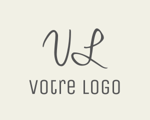 Hairdressing - Feminine Handwritten Signature logo design