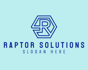 Generic Hexagon Letter R logo design