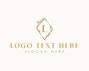 Perfume - Elegant Floral Beauty logo design