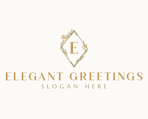 Elegant Floral Beauty logo design