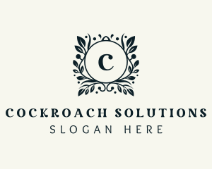 Wreath Plant Boutique logo design