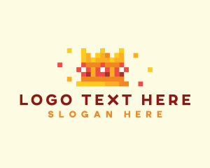 Gaming - Crown Pixel Gaming logo design