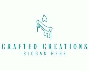 Handmade - Handmade Candle Lighting logo design