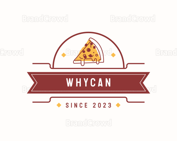 Pizza Pizzeria Restaurant Logo