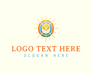 Daylight - Agricultural Solar logo design