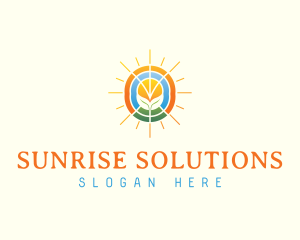 Agricultural Solar logo design