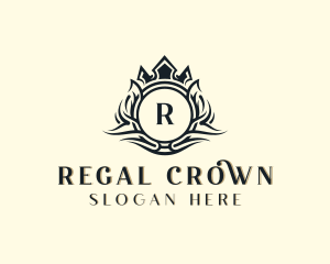 Luxury Crown Royalty logo design