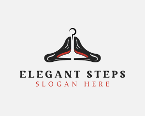 High Heels Hanger logo design