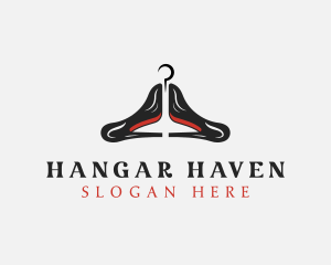 Hanger - High Heels Hanger logo design