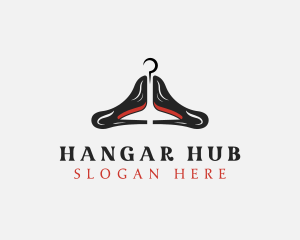 Hanger - High Heels Hanger logo design