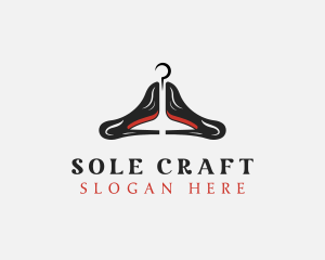 Shoemaking - High Heels Hanger logo design