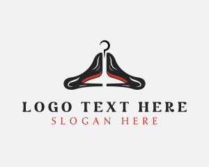 Shoemaker - High Heels Hanger logo design