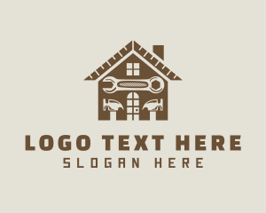 Hammer - House Repair Construction logo design