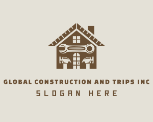 House Repair Construction Logo