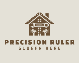 House Repair Construction logo design