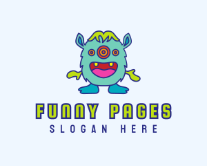 Funny Wacky Boar logo design