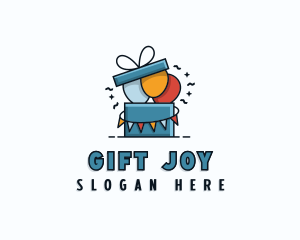 Balloon Gift Party logo design