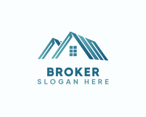 House Realty Broker logo design