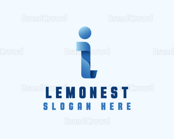 Internet App Letter I Logo