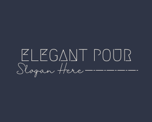 Elegant Quirky Business logo design