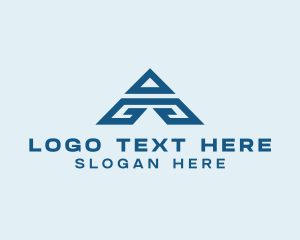 Triangle - Generic Company Letter A logo design