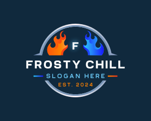 Cold - Heat Cold Fuel logo design