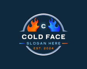 Heat Cold Fuel logo design