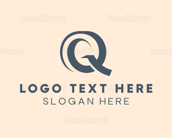 Professional Minimalist Letter Q Logo