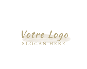 Beautiful - Beautiful Elegant Brush logo design