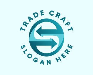 Trading - Trade Logistics Letter S logo design