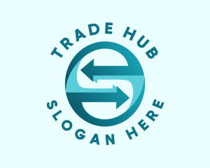 Trade - Trade Logistics Letter S logo design